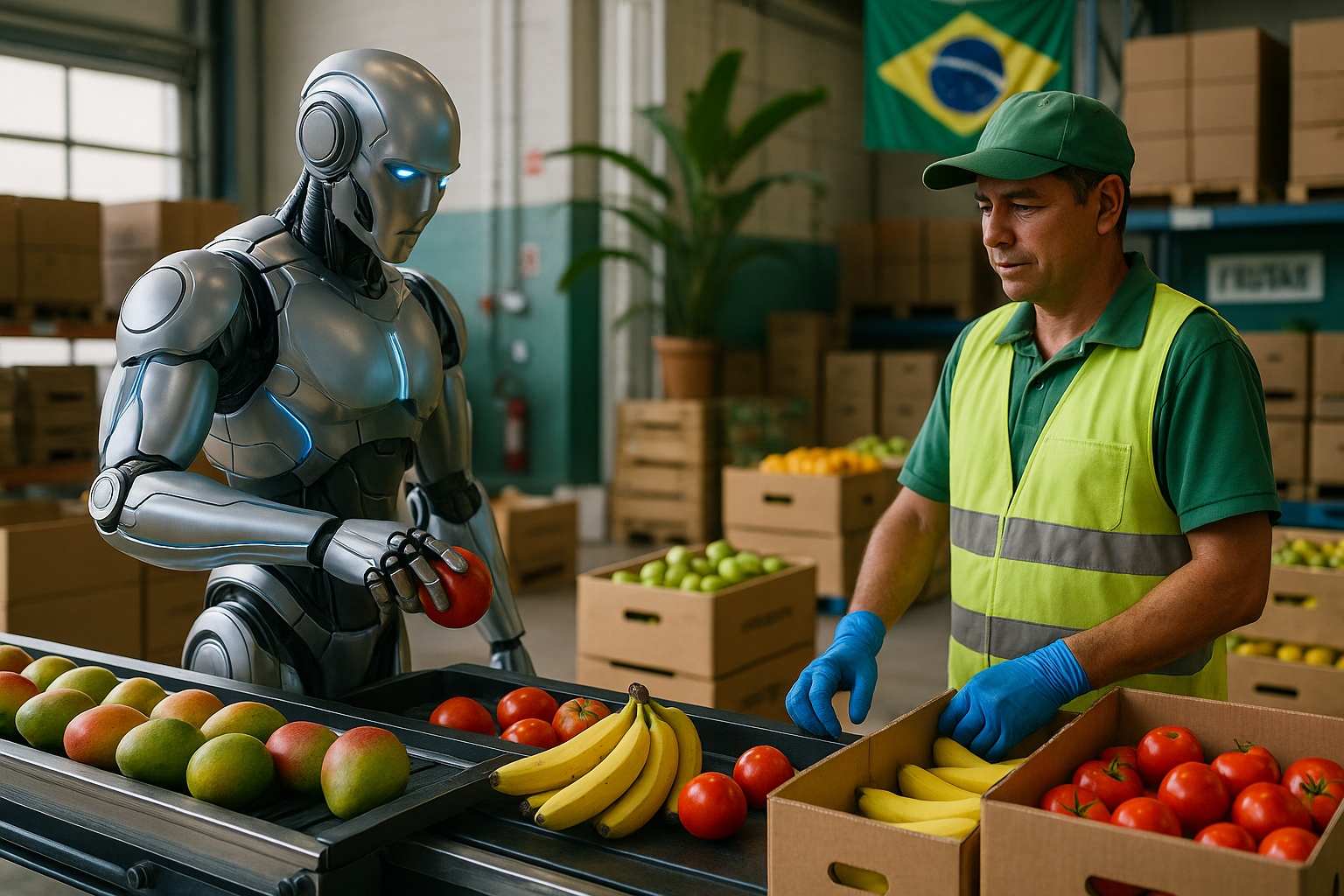 Robôs Colaborativos: A Revolução da Automação Industrial em 2025