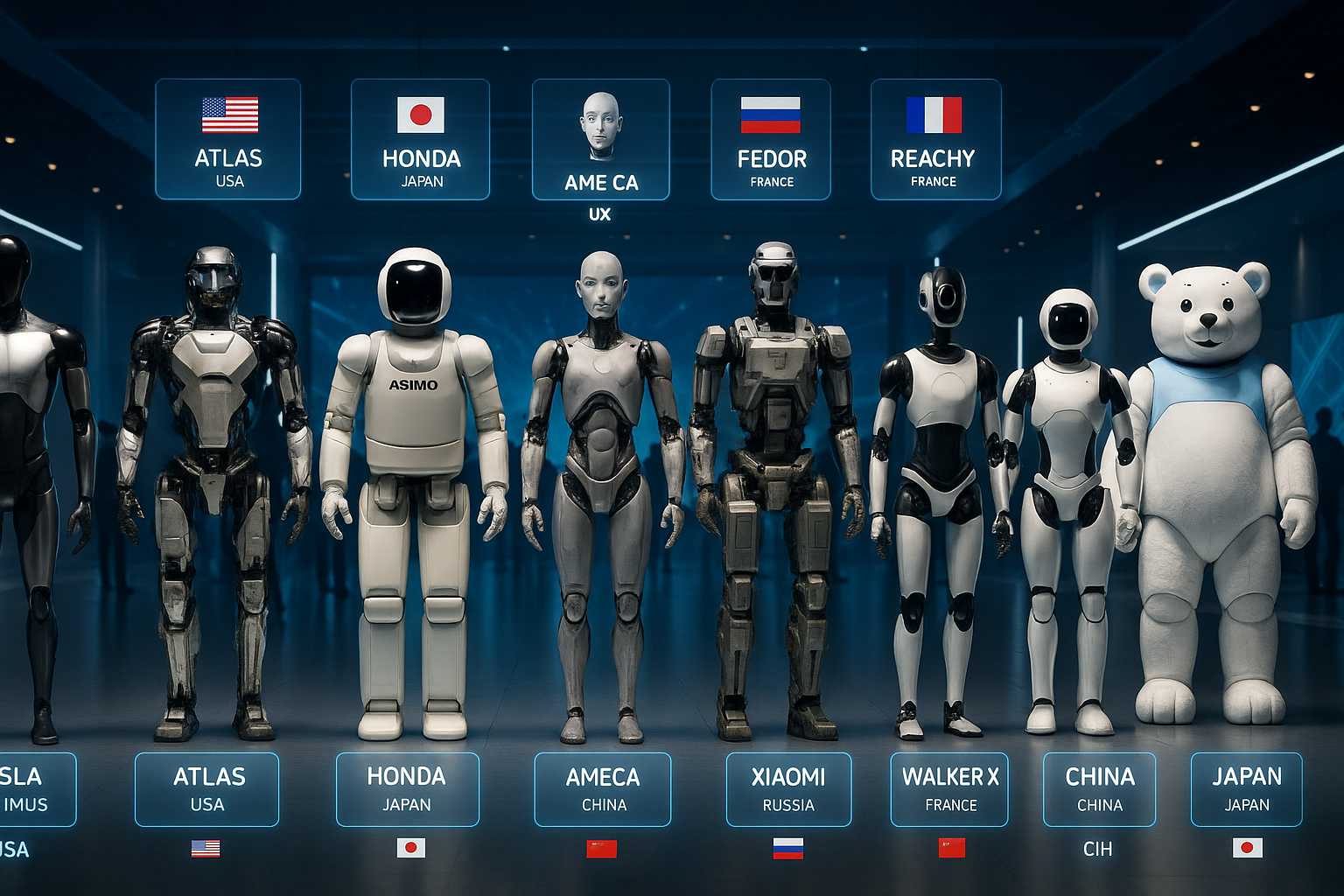 🤖 Os Robôs Mais Avançados do Mundo em 2025: 7 Inovações Que Estão Redefinindo o Futurox