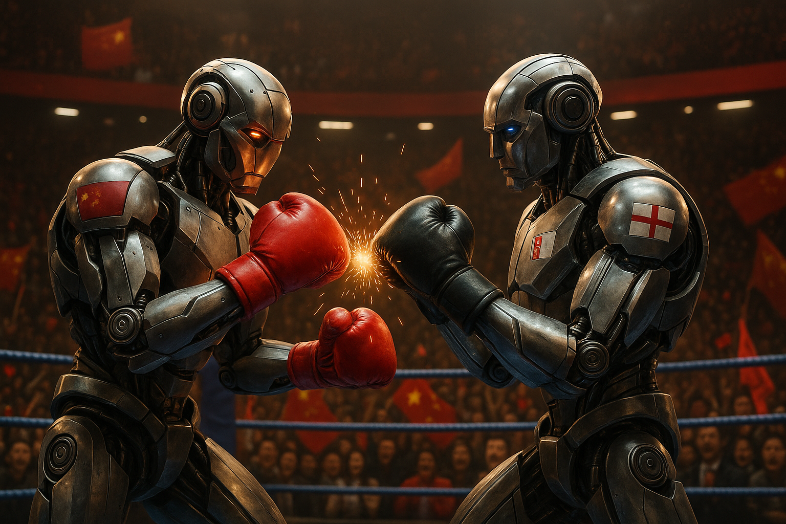 🥊 Robôs Humanoides em Competição de Boxe na China: O Esporte do Futuro Já Começou?