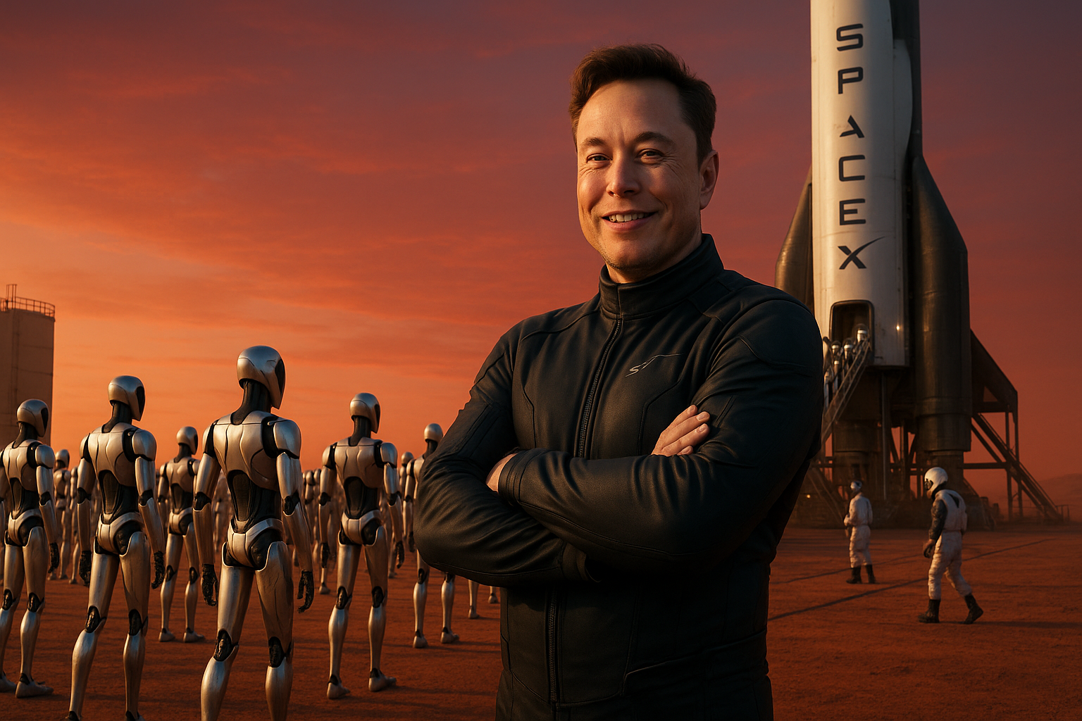 Robôs Tesla Optimus vão à Marte: Elon Musk Promete o Lançamento que Pode Mudar a História 🚀