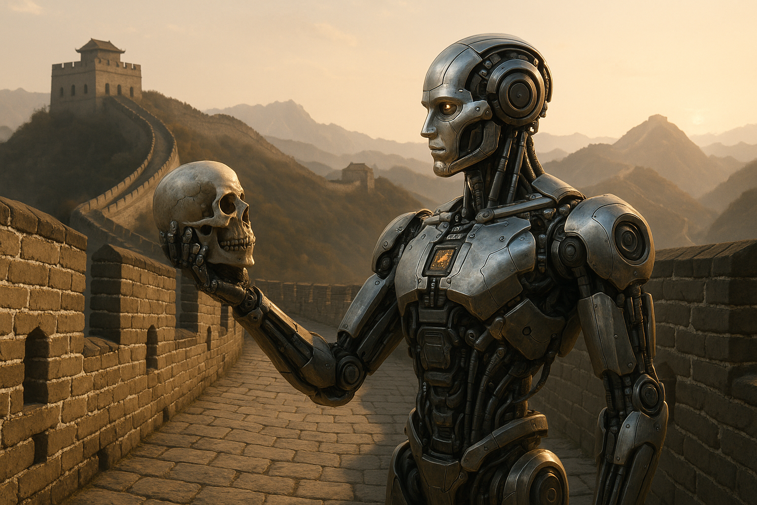 China desenvolve humanoides de próxima geração com poder computacional similar ao de supercomputadores e visão de 720°