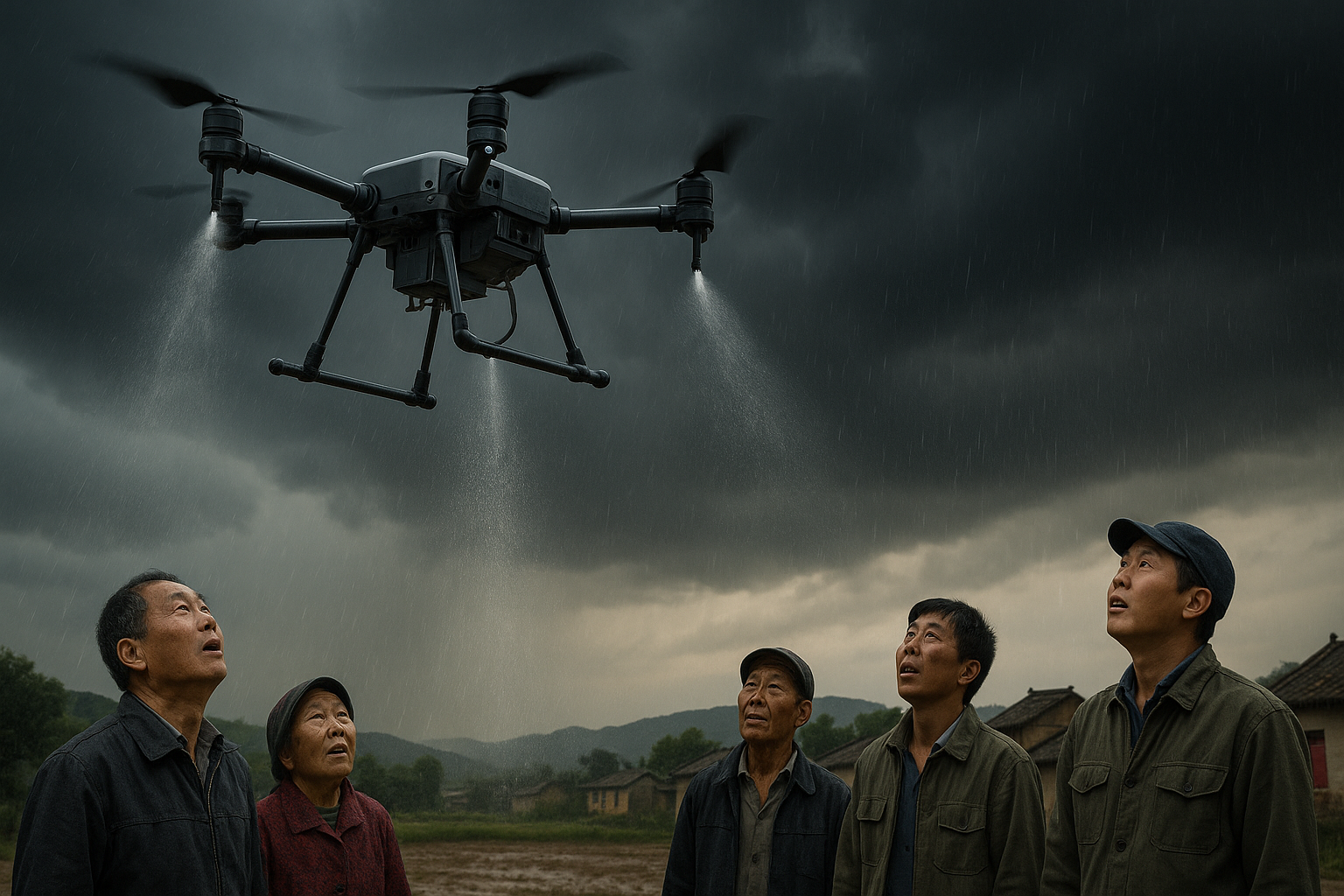 Tecnologia Revolucionária: Drones que Fazem Chover – O Incrível Experimento da China